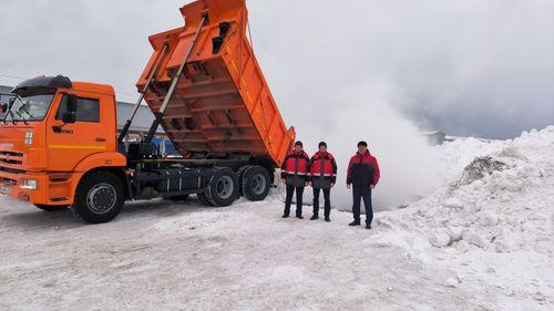 Картинка статьи На Марбумкомбинате освоили современную снегоплавильню